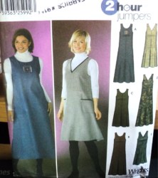 5917 SIMPLICITY 2 HOUR PULLOVER JUMPER LENGTHS PATTERN 4-12, 14=24